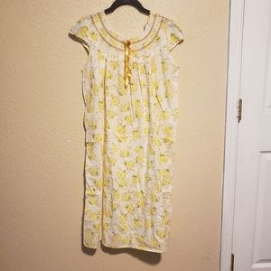 Vintage Penny's Adonna Floral Nightgown Size Medium